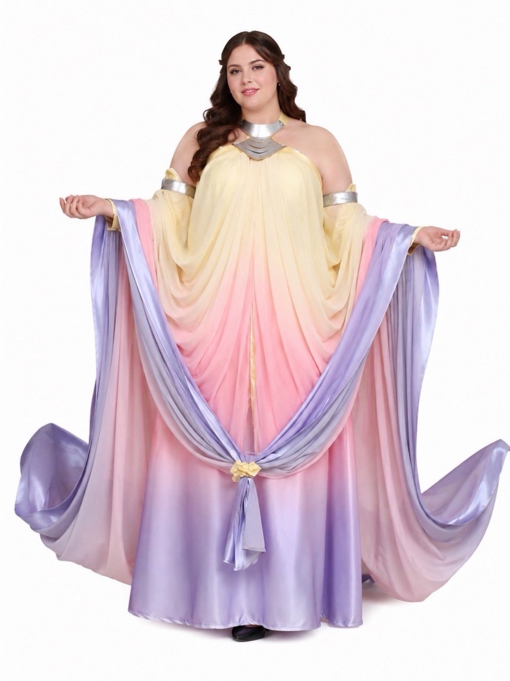 CosplayDiy Women's Dress for Queen Cosplay Costume Adult-Lg